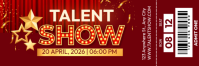 Talent Show Ticket Ads Email Header template