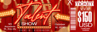 Talent Show Ticket Email Header template