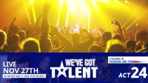 Talent Show Video Banner template