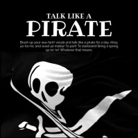 Talk Like A Pirate Day Instagram Video template