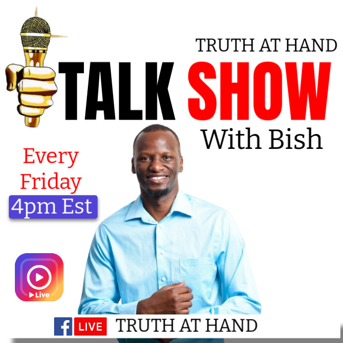 talk show flyer Template | PosterMyWall