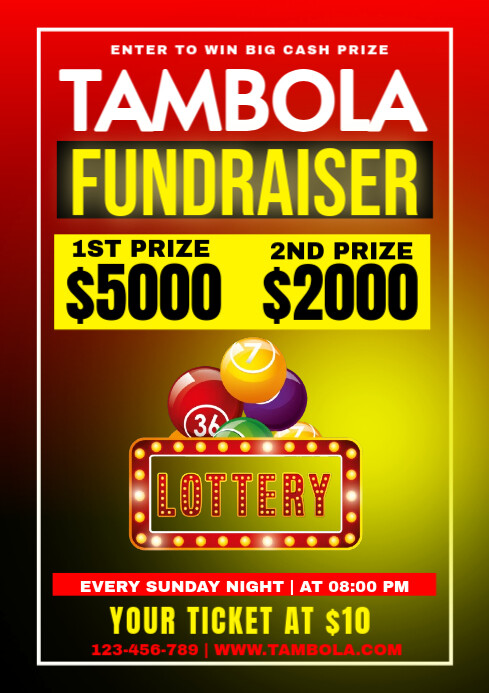 Tambola Template A4