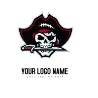 Tampa Bay Buccaneers Pittsburgh Pirates Dream Logotyp template