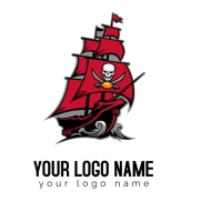 Tampa Bay Buccaneers ship Logo template