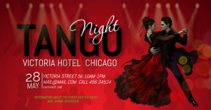 tango night template Facebook Gedeelde Prent