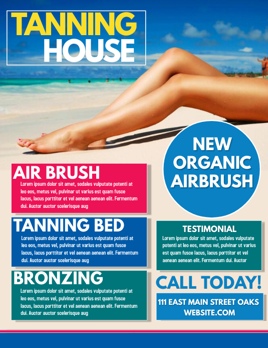 Tanning Template PosterMyWall tanning-template-postermywall