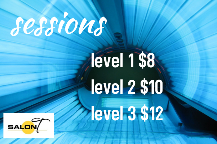 tanning salon flier Iphosta template