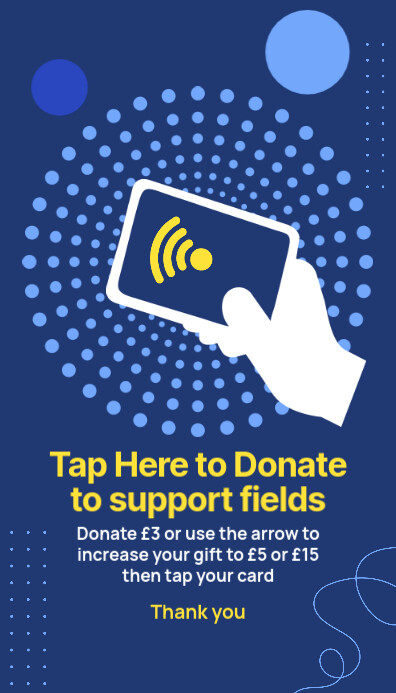 Tap To Donate Card Template 名片