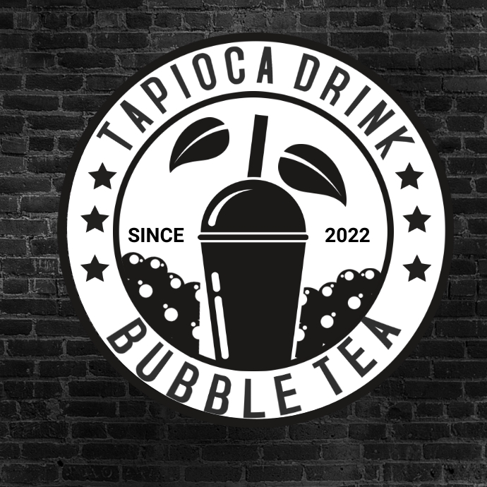 Label For Tapioca Tapioca Logo Template | PosterMyWall