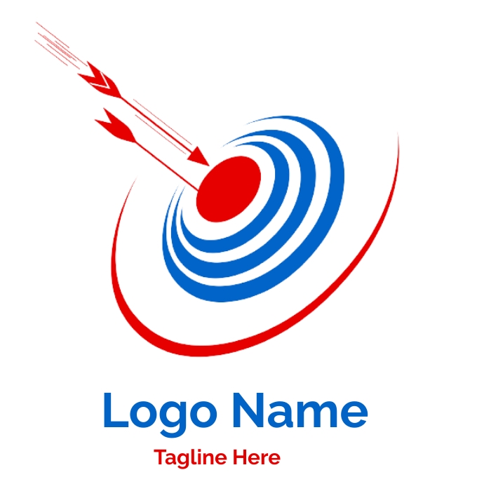 Target logo ,Aim logo, Goal logo Template | PosterMyWall