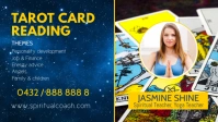 Tarot Card Reading Spiritual Service Coaching Facebook Cover Video (16:9) template