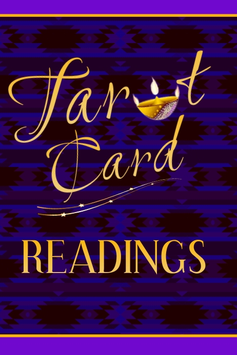 Tarot Card Readings Poster Template | PosterMyWall