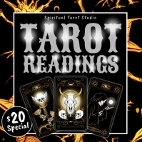 Online Tarot Readings Poster Template | PosterMyWall