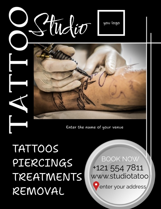 TATTOO (1) Folheto (US Letter) template