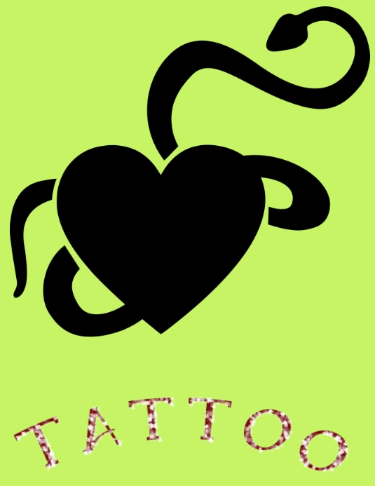 tattoo Template | PosterMyWall Tattoo Template | PosterMyWall