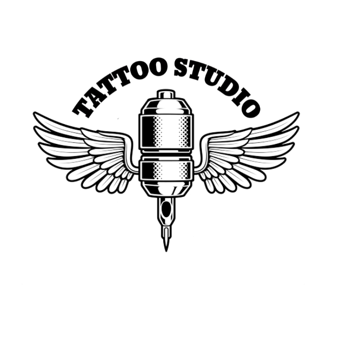 Tattoo logo Ilogo template