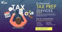Tax & Consulting Services Ad Imagen Compartida en Facebook template
