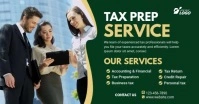 Tax & Consulting Services Ad Template Facebook Shared Image