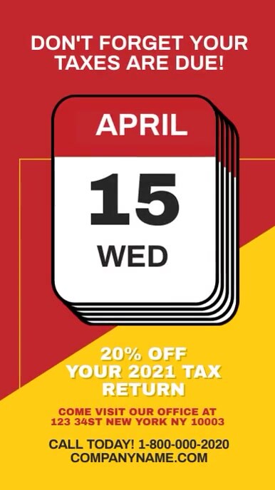 Tax & Consulting Services instagram Story template