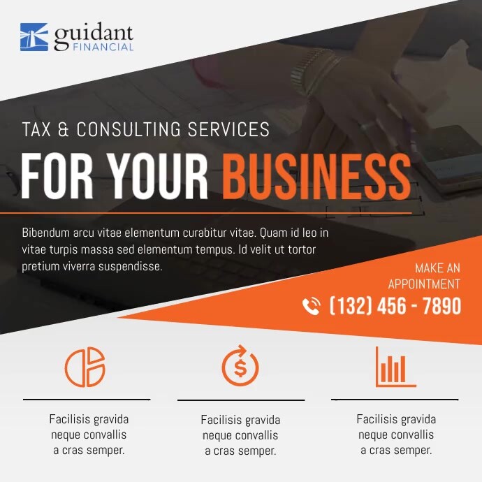 Tax And Conulting Business Ad Instagram Video