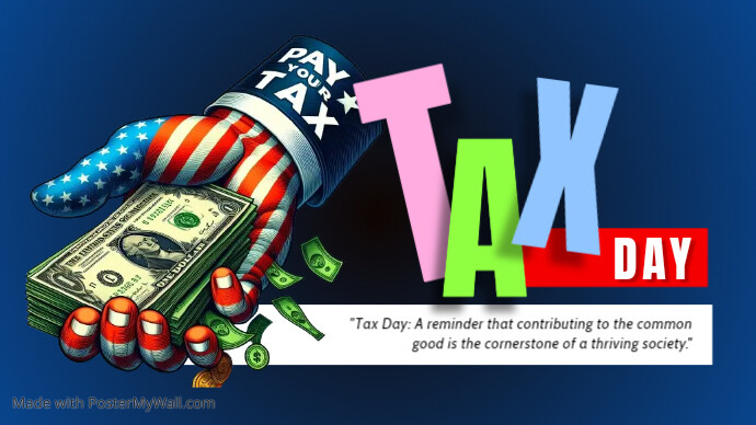 Tax day YouTube Duimnael template