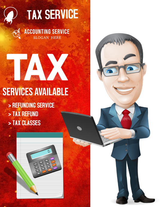 Tax Office Template | PosterMyWall