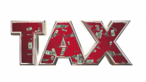 สีขาว Tax Pay ตัวอย่างภาพบน YouTube Template