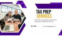 Tax Prep services Tag template