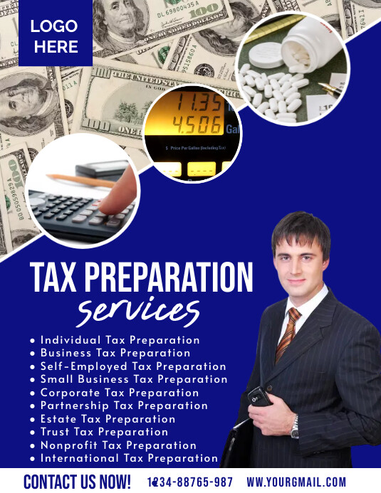 tax preparation flyer Template PosterMyWall tax preparation flyer Template PosterMyWall