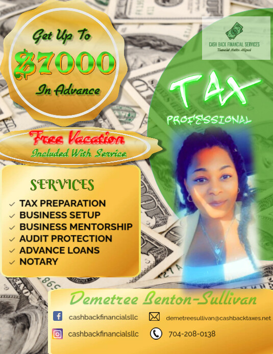 Tax Preparation Flyer Template PosterMyWall