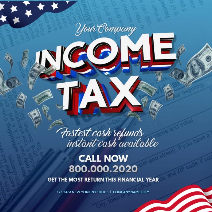 Tax preparation Instagram Video Template | PosterMyWall