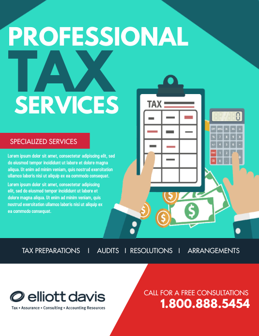 Copy of Tax preperation | PosterMyWall