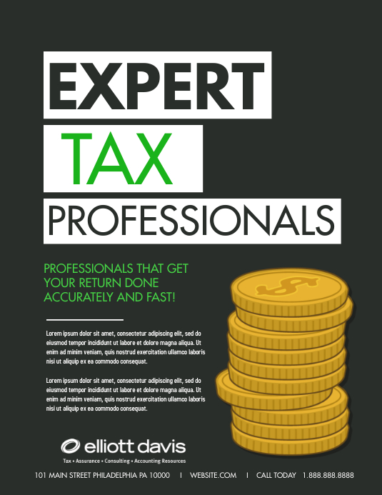 Copy of Tax preperation | PosterMyWall