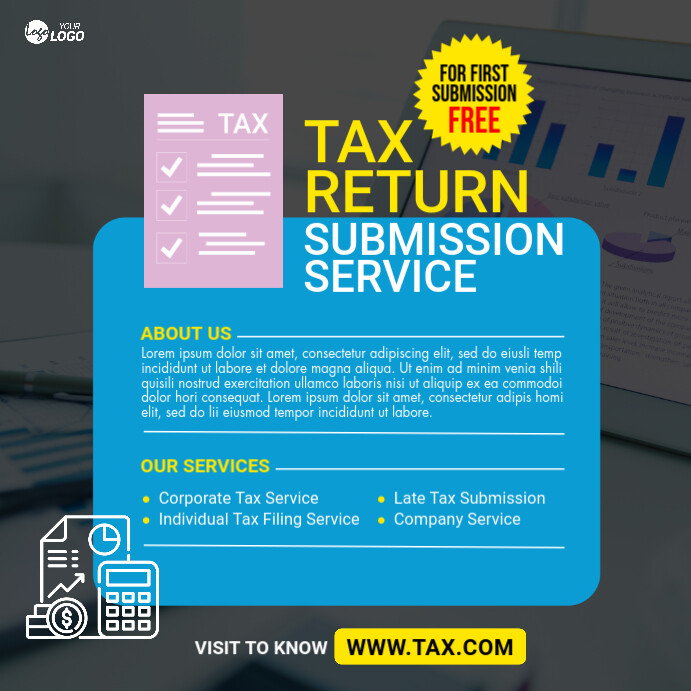 Tax Return Submit Service Post template
