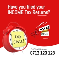 Tax Returns Instagram-opslag template