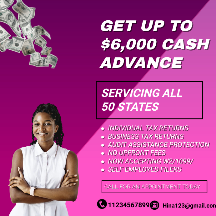 Tax Service flyer Template PosterMyWall