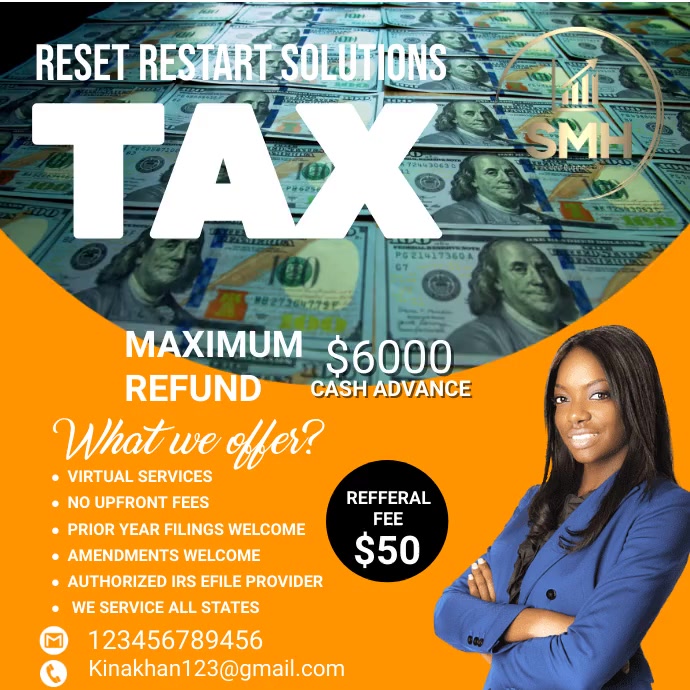 tax service flyer Template PosterMyWall