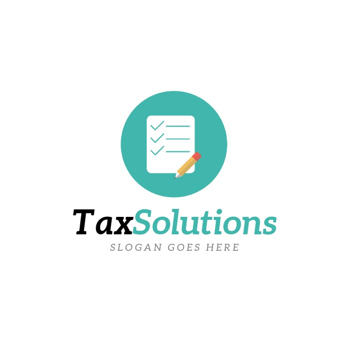 Tax Solutions Logo template PosterMyWall