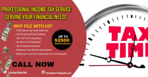 Tax time flyer,Credit Repair Flyer,Credit Sco Imagem partilhada do Facebook template