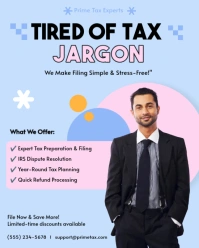 Taxes professional service instagram template