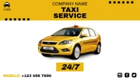 Taxi Service Business Card Visitenkarte template