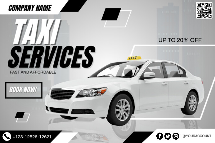 taxi services ads Templat | PosterMyWall