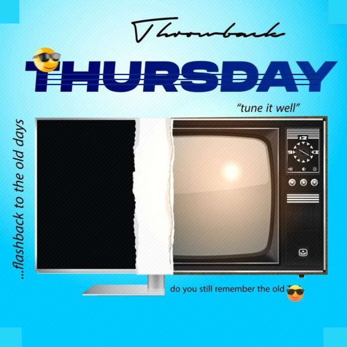 tbt throwback thursday Template | PosterMyWall