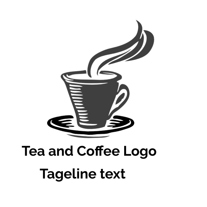 Tea and coffee logo Template PosterMyWall