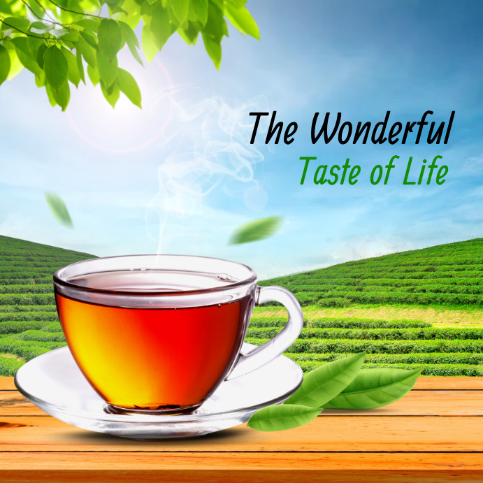Tea Bag Fresh Tea Sale Banner Template | PosterMyWall