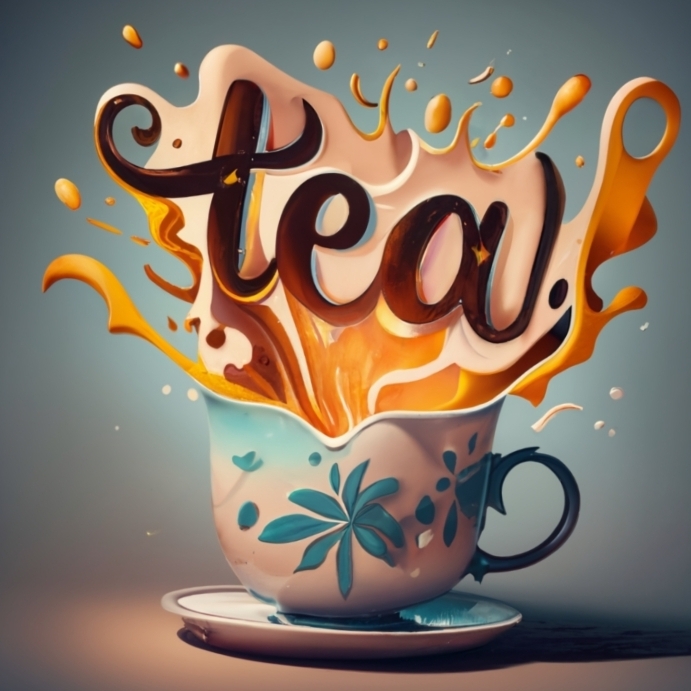 Tea Instagram-Beitrag template