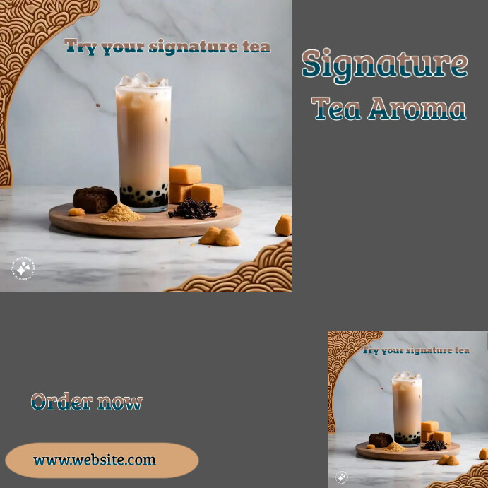 Copy of Tea design | PosterMyWall