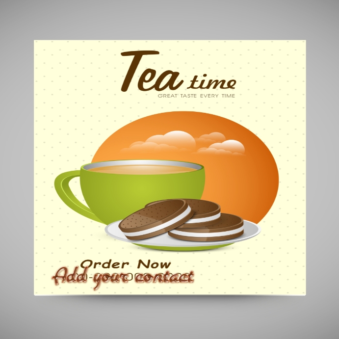 Tea flyer template | PosterMyWall