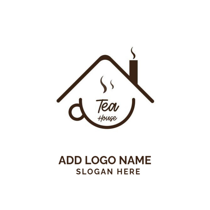 Plantilla de TEA HOUSE LOGO | PosterMyWall