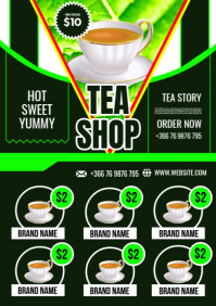 Tea Shop Templete Tea Shop Template | PosterMyWall